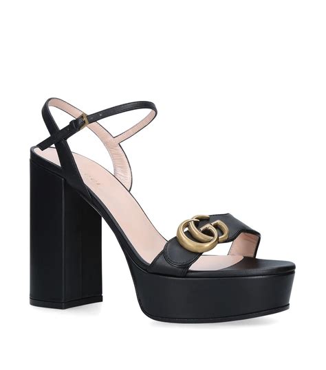 gucci platform heel marmont